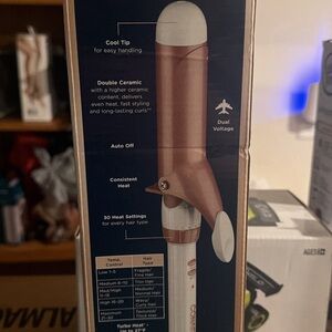 Copper White Automatic Hair Curler - Brand: